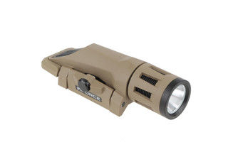 The Inforce WML Gen 2 white/ir light comes in a flat dark earth polymer shell that is waterproof.